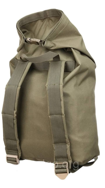 Тактична транспортна сумка-баул мішок армійський Trend олива на 25 л з Oxford 600 Flat 0054 - зображення 2