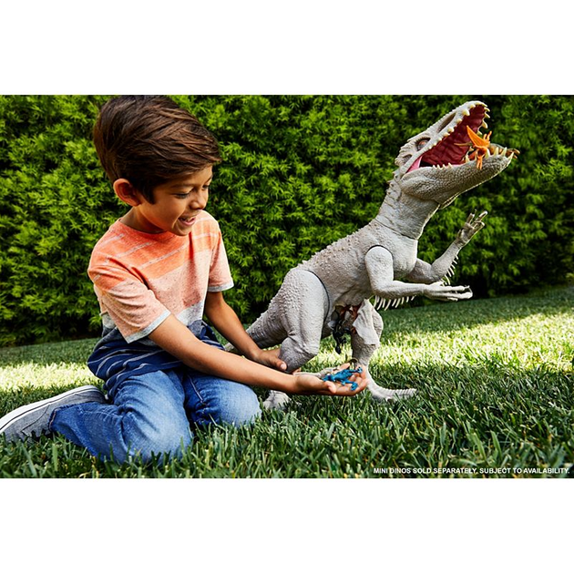 Величезний Динозавр Индоминус Рекс 104 см Jurassic World Indominus Rex Mattel GPH95 - зображення 2