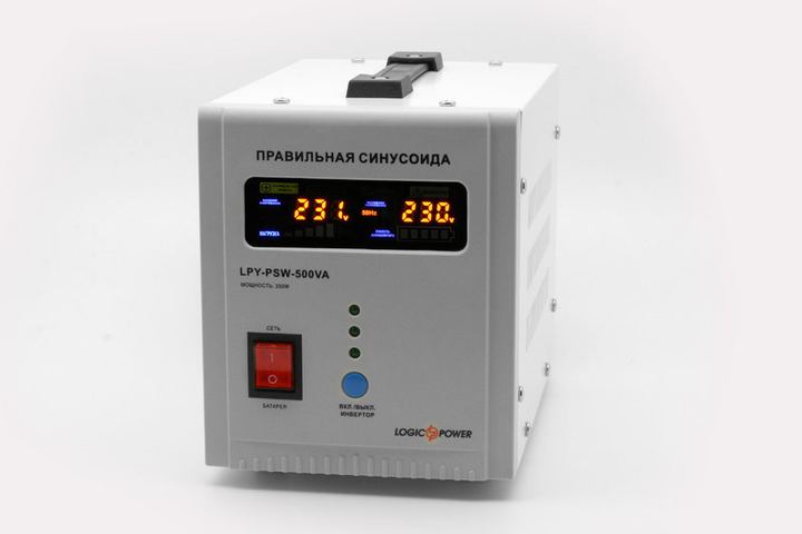 Бесперебойник LogicPower LPY-PSW-500VA+ - ИБП (12В, 350Вт) - инвертор с ...