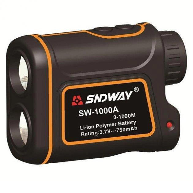 Лазерний далекомір Sndway SW-1000A на 1000м, вимірювач швидкості - зображення 2