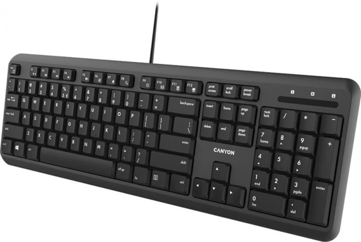 Клавиатура Canyon CNS-HKB02-RU Black USB - изображение 5