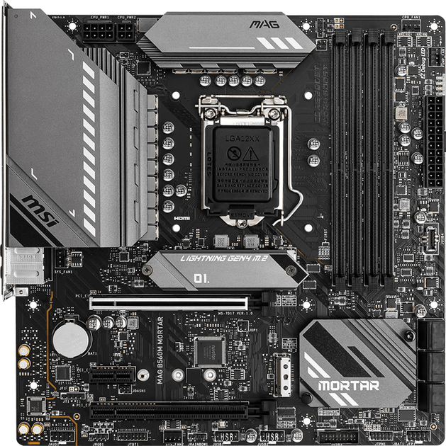 Материнская плата MSI MAG B560M Mortar (s1200, Intel B560, PCI-Ex16 ...