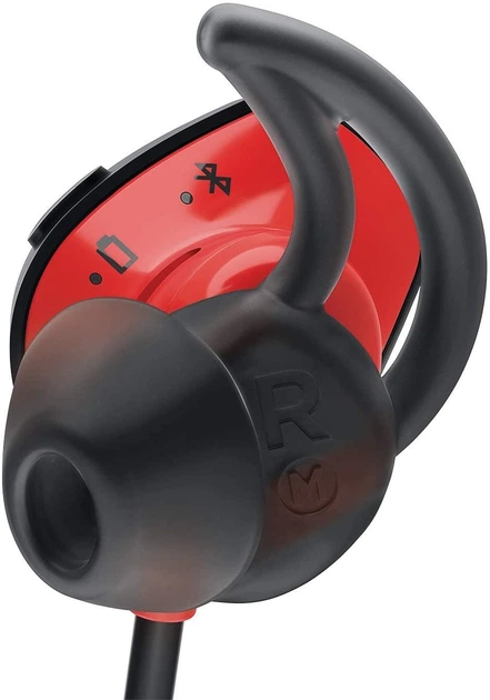 Наушники с микрофоном Bose SoundSport Wireless Pulse Red купить в