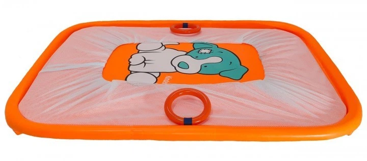 Дитячий манеж ігровий KinderBox з кільцями помаранчевий песик - зображення 2