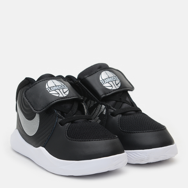 Детские кожаные кроссовки для мальчика Nike Team Hustle D 9 (Td) AQ4226 ...