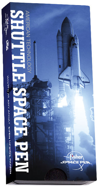 Автоматична кулькова ручка Fisher Space Pen Shuttle Grid Design срібляста - зображення 6