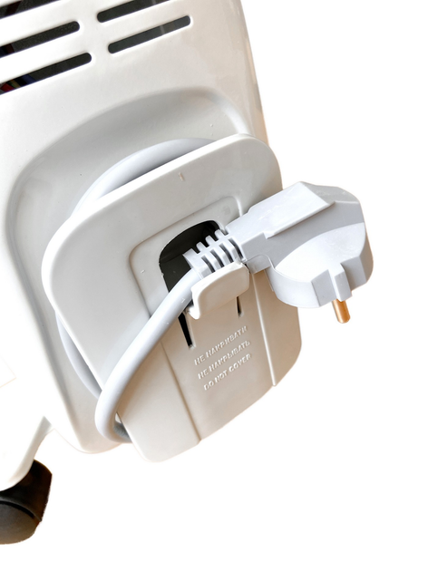 Масляный радиатор ТЕРМІЯ H1120 белый - изображение 4