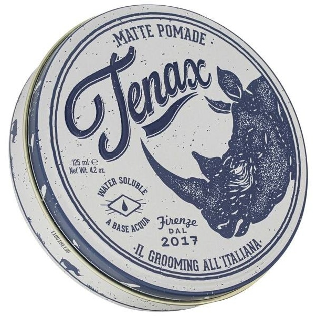 Помада для укладання волосся Tenax Hair Matte Pomade Strong Hold 125мл - изображение 2