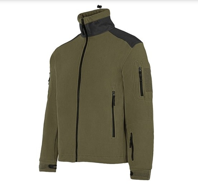 Куртка тактическая флисовая MFH "Heavy-Strike" олива (03841B_L) - изображение 1