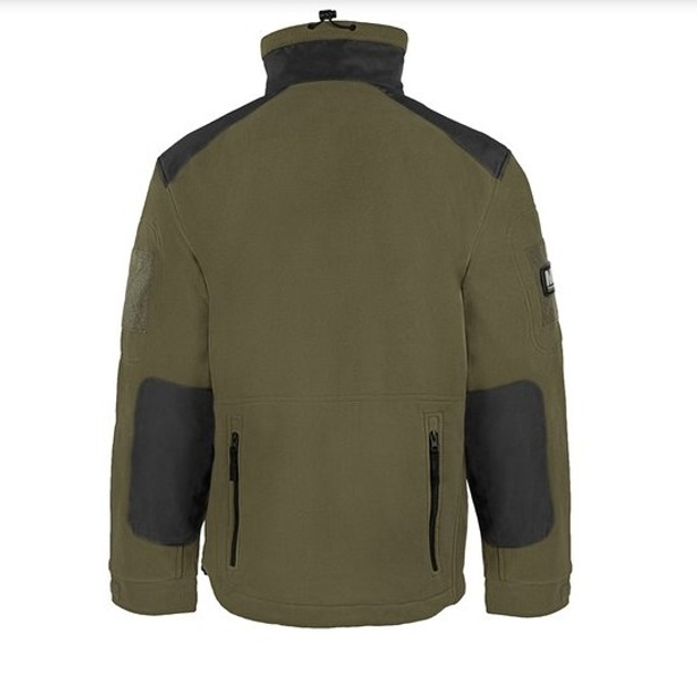 Куртка тактическая флисовая MFH "Heavy-Strike" олива (03841B_L) - изображение 2