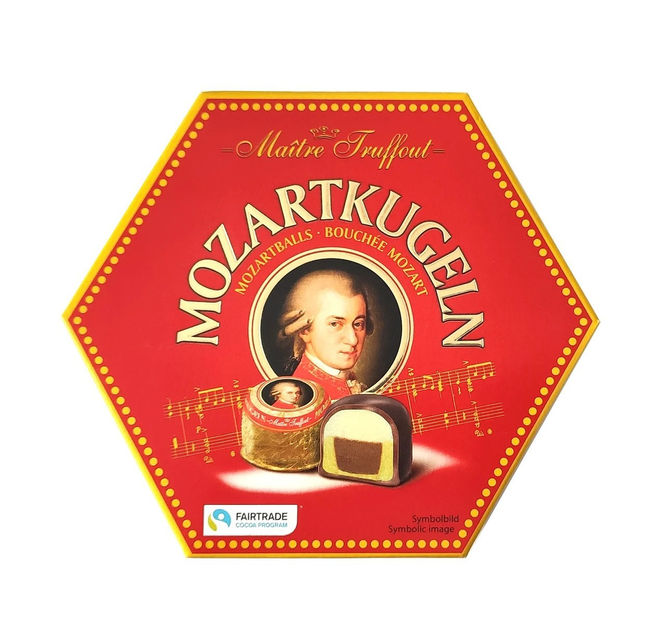 Шоколадные конфеты с марципаном Моцарт