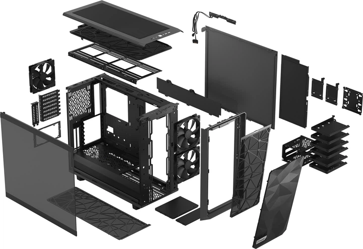Obudowa Fractal Design Meshify 2 Light Tempered Glass Gray (FD-C-MES2A-04) - obraz 20
