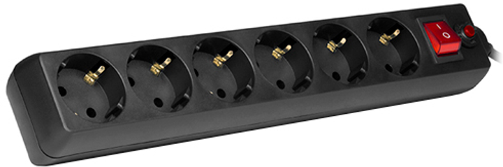 Сетевой фильтр Sven Optima 5 м 6 розеток Black (00100088) – фото ...
