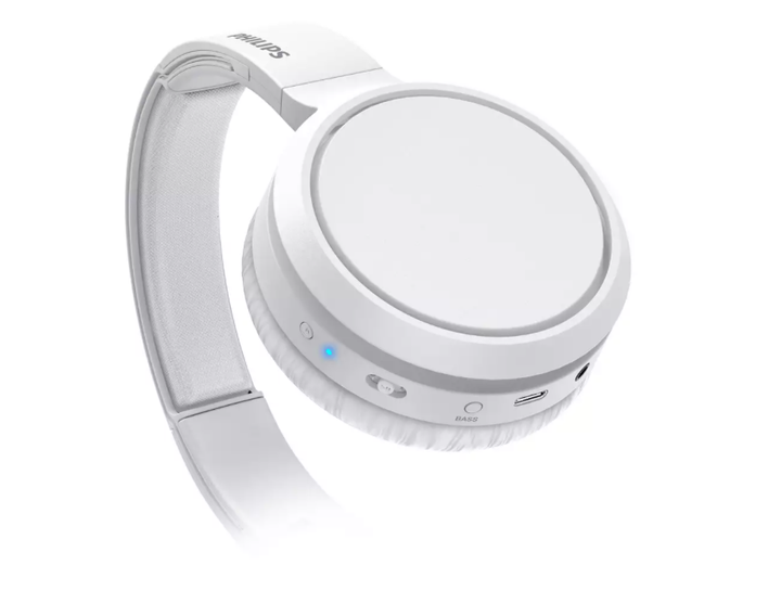 Навушники Philips TAH5205WT On-ear Mic Wireless White - зображення 7