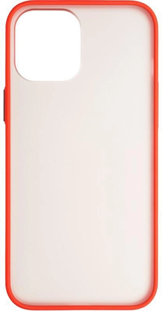 Акция на Панель Gelius Bumper Mat Case для Apple iPhone 12 Pro Max Red от Rozetka