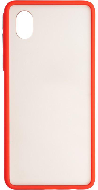 Акція на Панель Gelius Bumper Mat Case для Samsung Galaxy A013 (A01 Core) Red від Rozetka