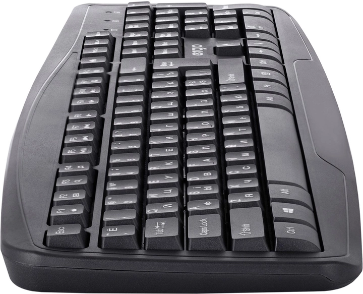 Клавіатура дротова Ergo K-240 USB Black - зображення 5