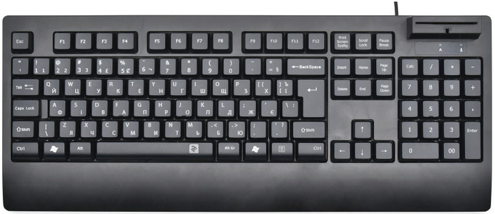 Клавіатура дротова 2E KC 1030 Smart Card USB (2E-KC1030UB) – фото ...