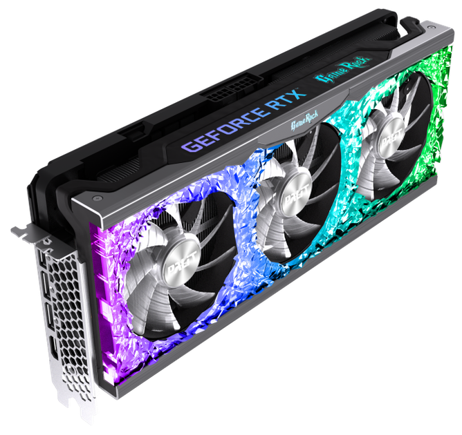 Видеокарта Palit PCI-Ex GeForce RTX 3070 GameRock OC LHR 8GB GDDR6