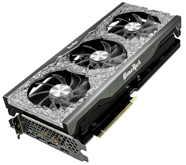 Видеокарта Palit PCI-Ex GeForce RTX 3070 GameRock LHR 8GB GDDR6