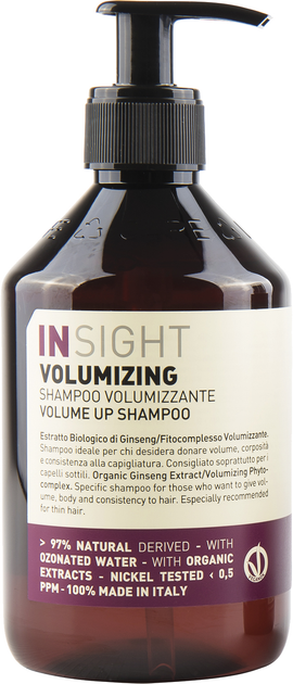 Шампунь Insight Volumizing для об'єму волосся 400 мл від Rozetka на платформі USKIDKA Акція на Шампунь Insight Volumizing для об'єму волосся 400 мл від Rozetka