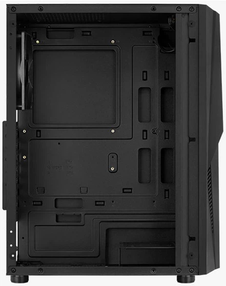 Obudowa Aerocool Mecha Black Mid Tower RGB Glass side panel (AEROPGSMECHA-G-BK-V1) - obraz 9