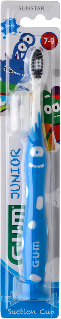 Зубная щетка GUM Junior Monster Мягкая Голубая (630019902564_Blue) - изображение 1