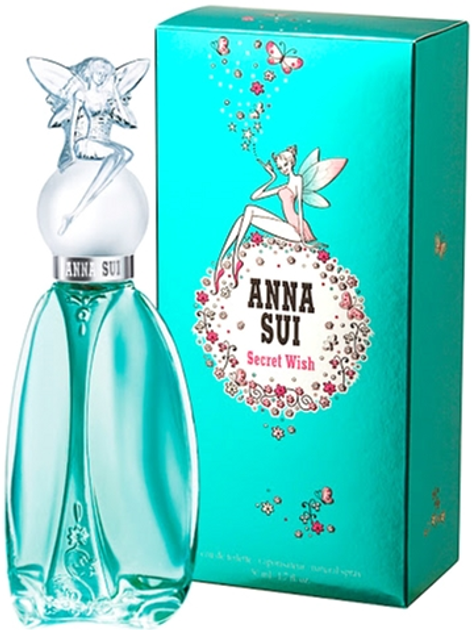 Акція на Мініатюра Туалетна вода для жінок Anna Sui Secret Wish 5 мл від Rozetka