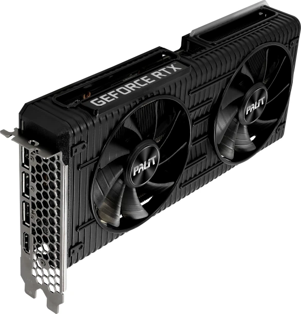 Palit PCI-Ex GeForce RTX 3060 Ti Dual 8GB GDDR6 (256bit) (1410/14000) (3 x DisplayPort, HDMI) (NE6306T019P2-190AD) - зображення 3