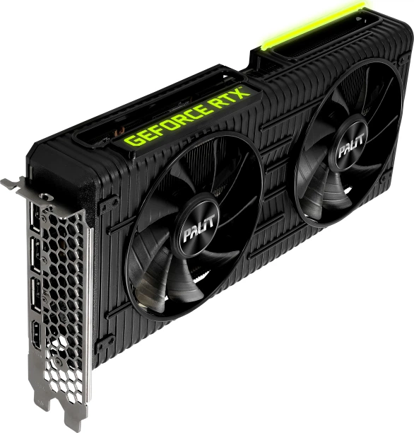 Palit PCI-Ex GeForce RTX 3060 Ti Dual 8GB GDDR6 (256bit) (1410/14000) (3 x DisplayPort, HDMI) (NE6306T019P2-190AD) - зображення 4