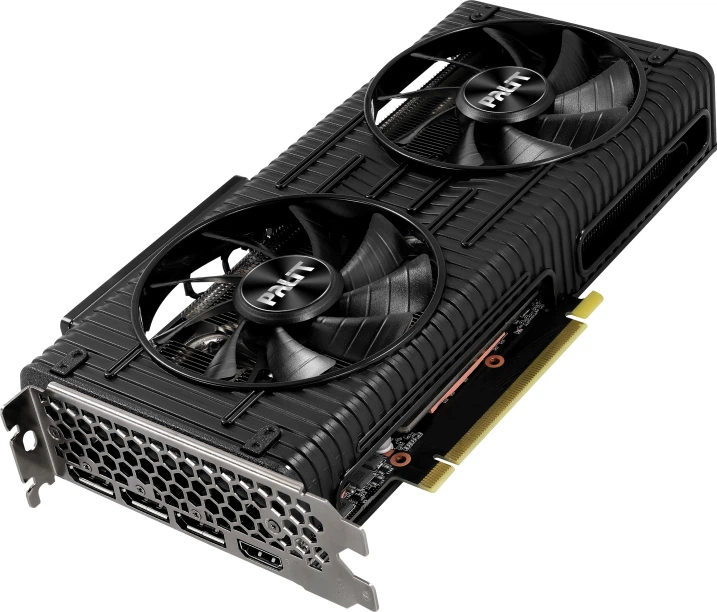 Видеокарта Palit PCI-Ex GeForce RTX 3060 Ti Dual OC LHR 8GB GDDR6