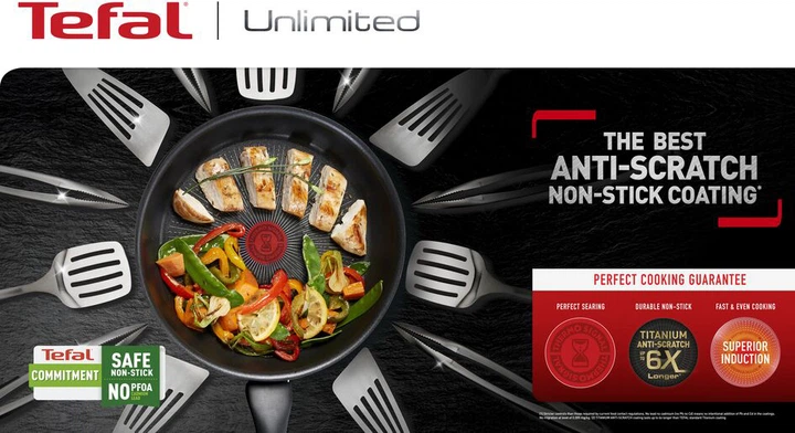 Patelnia Tefal Unlimited patelnia 28 cm (G2550672) - obraz 9