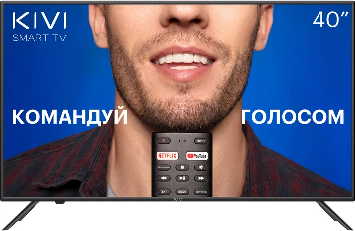 Телевизор Kivi 40U710KB - Фото 2 Телевизор Kivi 40U710KB - изображение 2