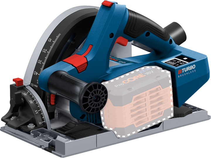 Аккумуляторная погружная пила Bosch Professional GKT 18V-52 GC ...