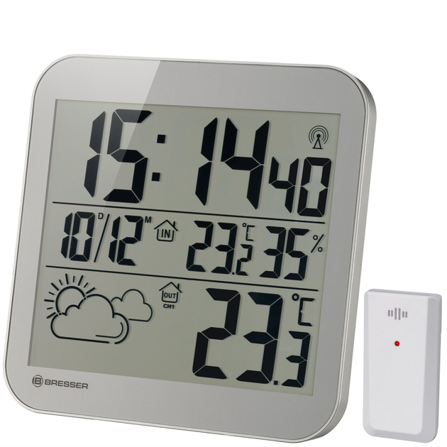 Метеостанция Bresser MyTime XL Silver - изображение 1