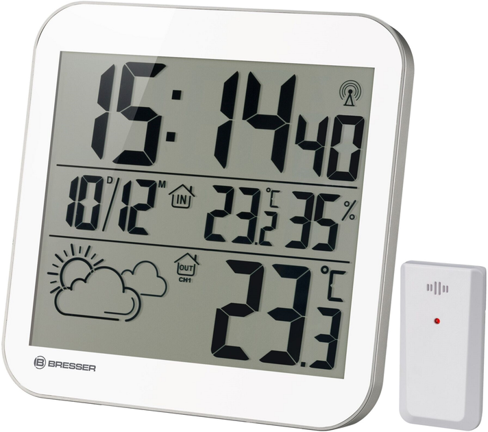 Метеостанция Bresser MyTime XL White - изображение 2