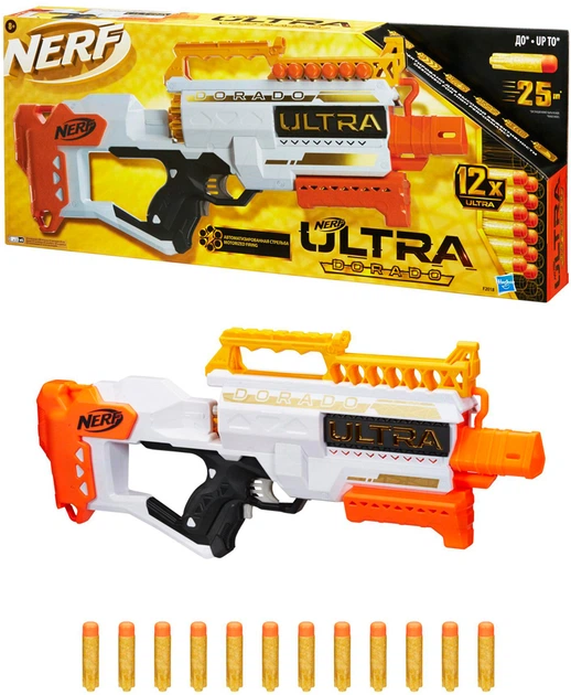 Pistolet Hasbro Nerf Ultra Dorado (F2018) (5010993802913) - obraz 2