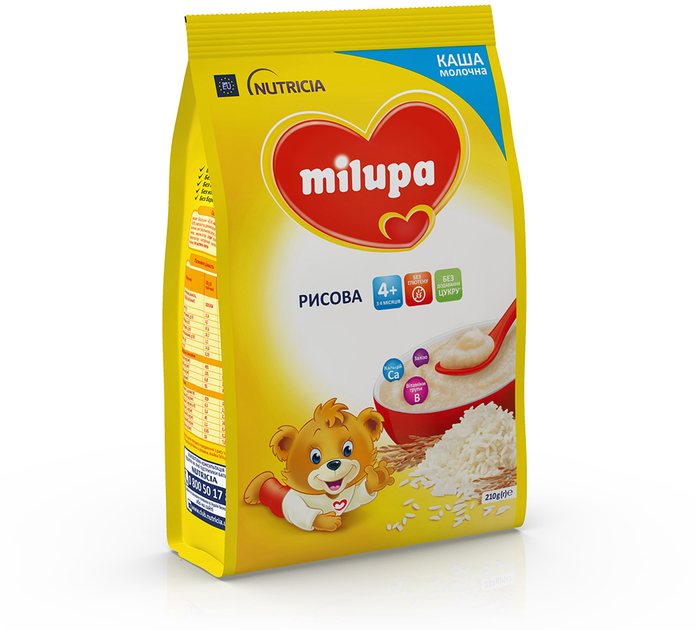Молочна каша Milupa Рисова 210г (5900852931178) - зображення 6