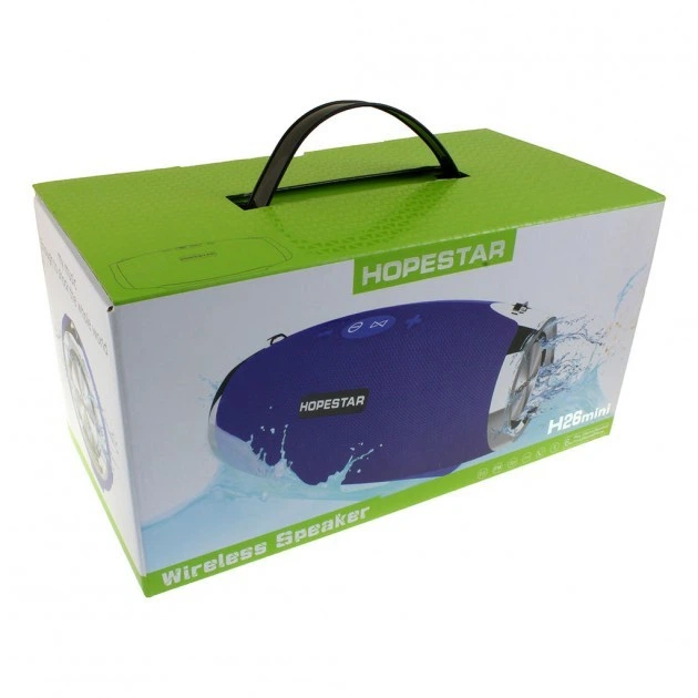 Портативна Bluetooth колонка Hopestar H26 Mini Синій - зображення 2