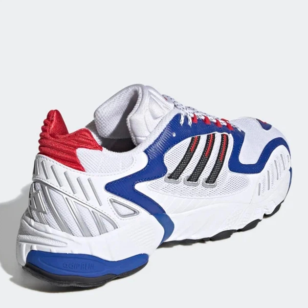 Buty sportowe męskie z siatką na platformie do kostki adidas Originals Torsion Trdc EG5269 39 25.5 cm Białe (4062052647165) - obraz 4