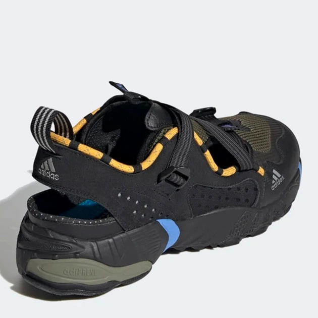 Sandały adidas Originals Novaturbo H6100LT FW0989 39 (7) 25.5 cm Czarne/Złote/Mesa (4062059359856) - obraz 4