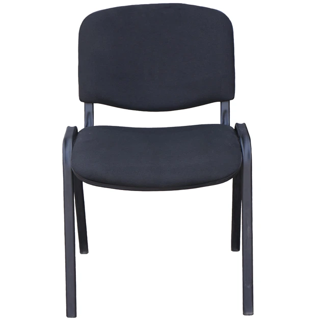 Стул АНТ офисный ИЗО Black Ткань Черный с-11 – купить онлайн на ROZETKA