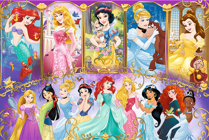 Пазли Trefl - Портрети Принцес / Disney Princess / 160 елементів