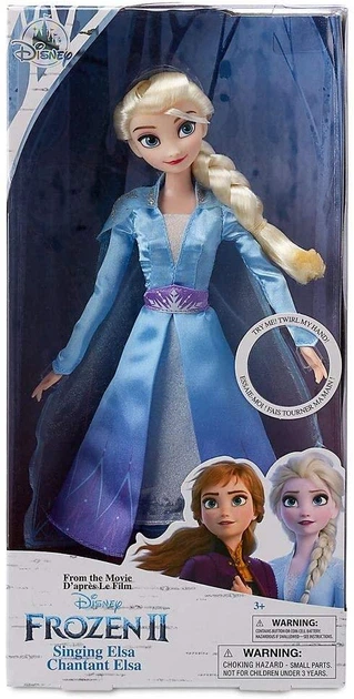 Поющая кукла Эльза Холодное сердце 2 Elsa Singing Doll Frozen 2