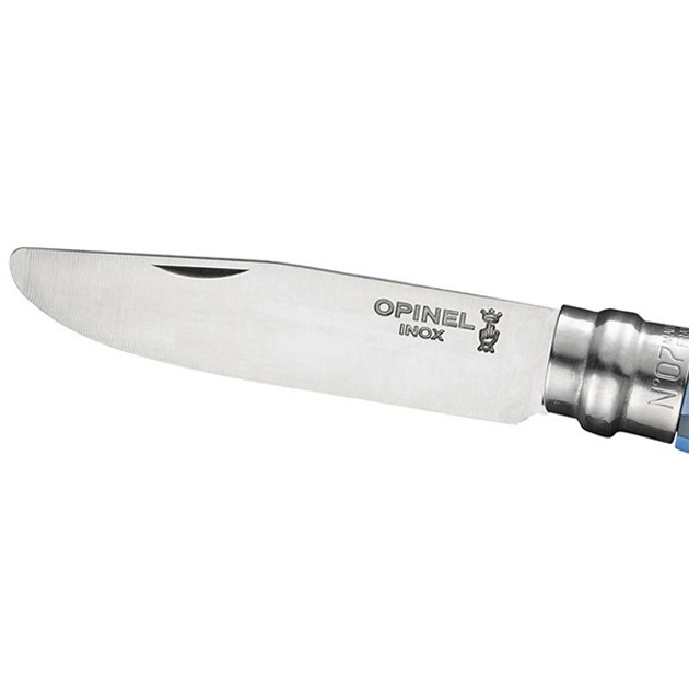 Нож Opinel №7 Outdoor Junior голубой 204.63.63 - изображение 2