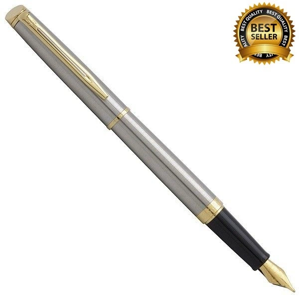 Пір'яна ручка Waterman Stainless Steel GT 12 010 - Фото 2 Пір'яна ручка Waterman Stainless Steel GT 12 010 - изображение 2