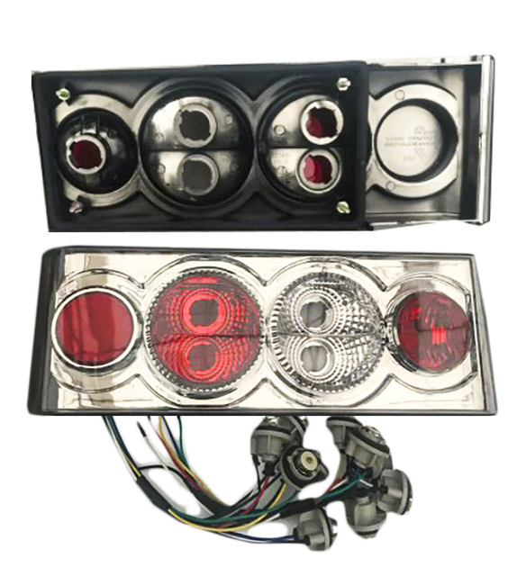 Светодиодные черные задние фонари ВАЗ 2108-2114, 2шт.