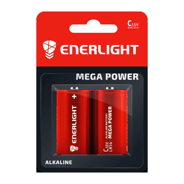 Батарейка ENERLIGHT LR14 C MEGA POWER BL2 – фото, отзывы ...