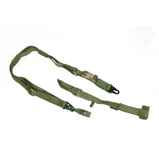 Трехточечный ремень для оружия Pantac Tactical 3-Point Rifle Sling SL-N023 Ranger Green - изображение 1