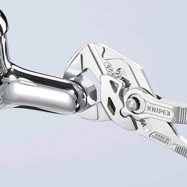 Переставні кліщі — гайковий ключ Knipex 180 мм (86 03 180) - зображення 4